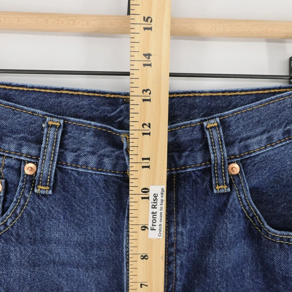 Levis 555 Jeans Mens 36x30 Blue Relaxed Straight Denim Pants